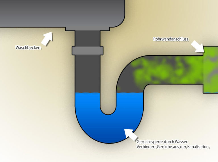 Abfluss stinkt! - Was gegen einen stinkenden Abfluss hilft. Anleitung
